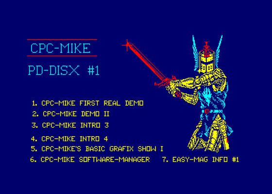 CPC-Mike PD-Disx 1 Screenshot
