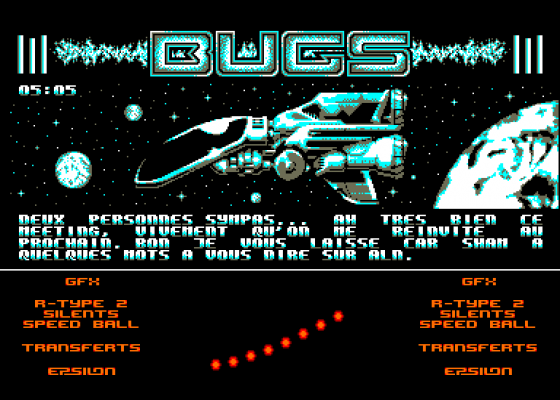 Bugs Party 2 Screenshot 5 (Amstrad CPC464)