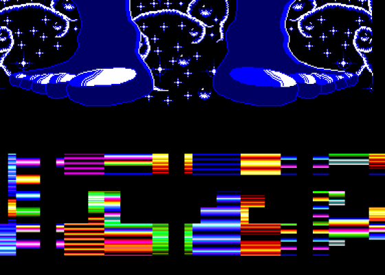 Terrific Demo Stage 1 Screenshot 5 (Amstrad CPC464)