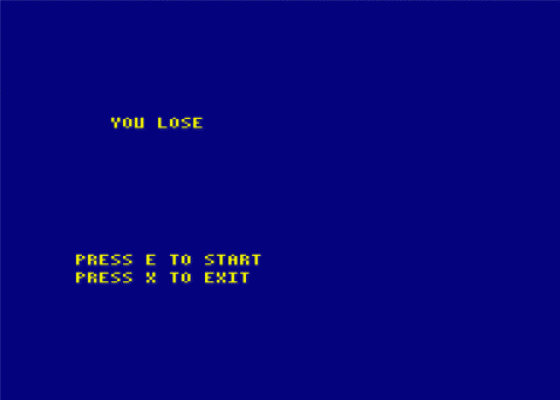 The Burglar Maze Screenshot 6 (Amstrad CPC464)