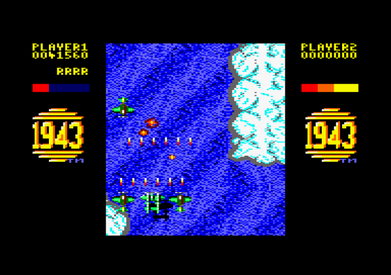 1943: One Year After Screenshot 5 (Amstrad CPC464)