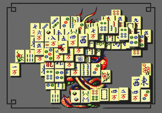 Imperial Mahjong Screenshot 14 (Amstrad CPC464)