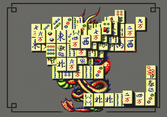 Imperial Mahjong Screenshot 17 (Amstrad CPC464)