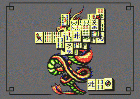 Imperial Mahjong Screenshot 18 (Amstrad CPC464)