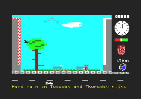 Survive The Week Screenshot 9 (Amstrad CPC464/664/6128)