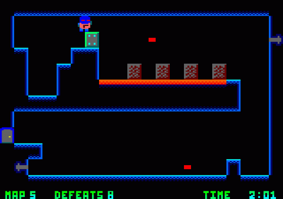 Laser Boy Screenshot 5 (Amstrad CPC464/664)