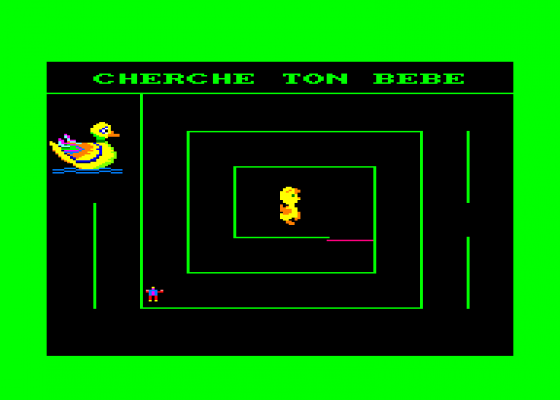 Labyrinthe Screenshot 5 (Amstrad CPC464)