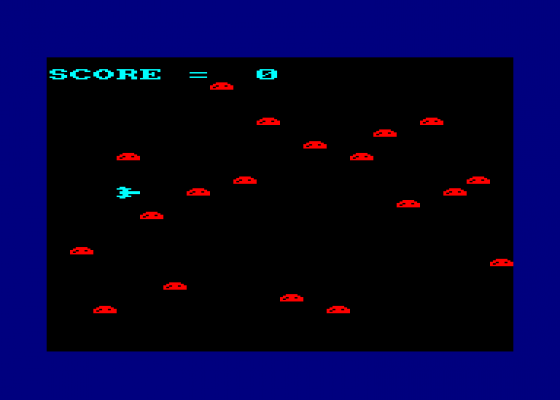 Planets Screenshot 1 (Amstrad CPC464)