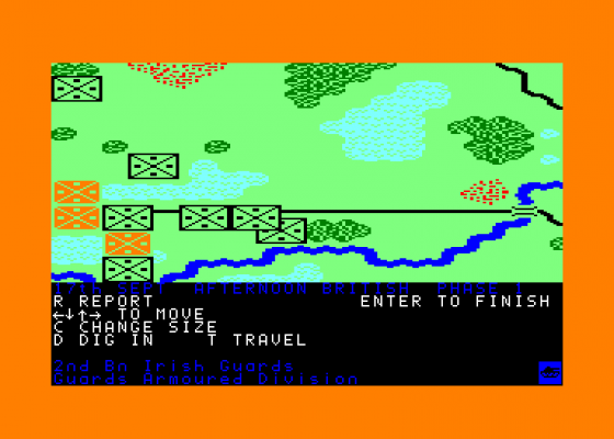 Arnhem Screenshot 1 (Amstrad CPC464)