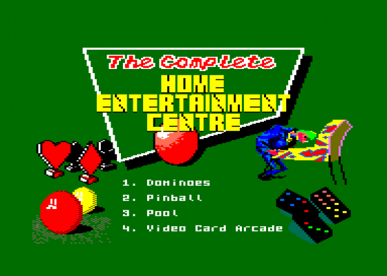 The Complete Home Entertainment Centre Screenshot 1 (Amstrad CPC464)