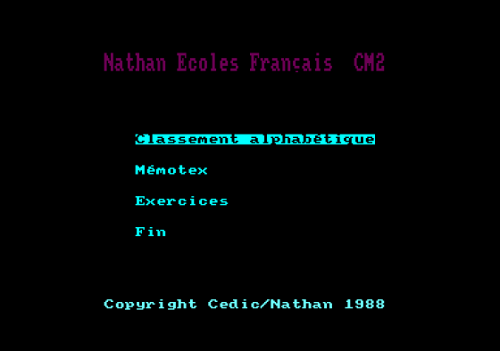 Nathan Ecoles Francais Cm2