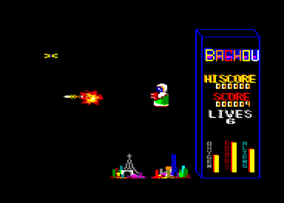 Bachou Screenshot 1 (Amstrad CPC464)