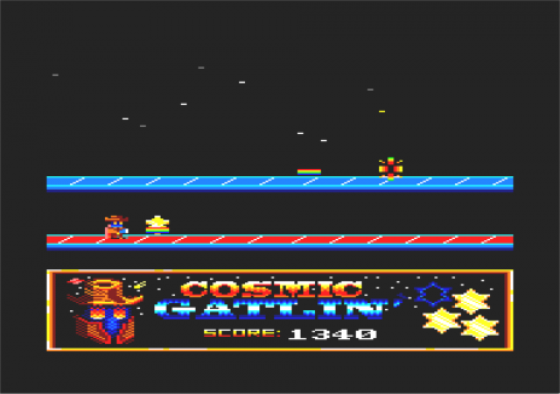 Cosmic Gatlin' Screenshot 7 (Amstrad CPC464/664/6128)