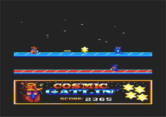 Cosmic Gatlin' Screenshot 10 (Amstrad CPC464/664/6128)