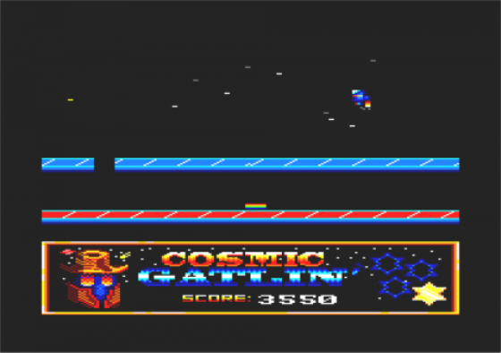 Cosmic Gatlin' Screenshot 14 (Amstrad CPC464/664/6128)