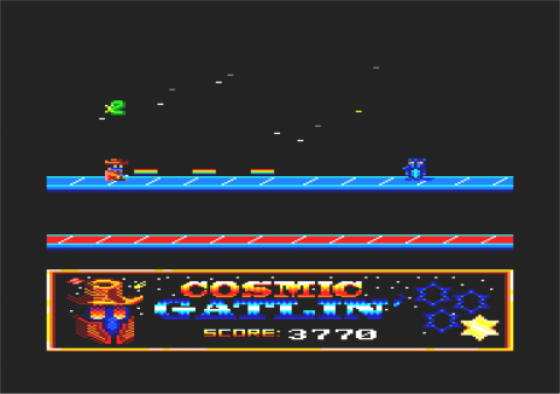 Cosmic Gatlin' Screenshot 15 (Amstrad CPC464/664/6128)