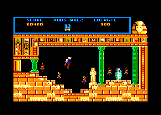 Le Talisman D'Osiris Screenshot 5 (Amstrad CPC464)