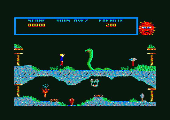 20000 Avant J C Screenshot 5 (Amstrad CPC464)