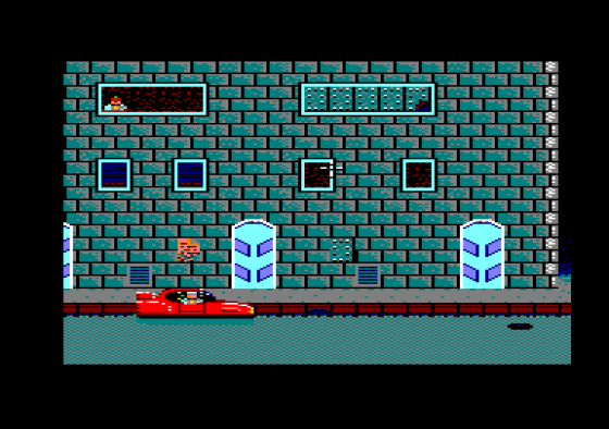 Danger Street Screenshot 1 (Amstrad CPC464)