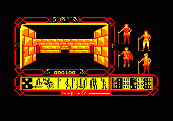 Inquisitor Shade Of Swords Screenshot 1 (Amstrad CPC464)