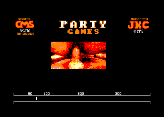 Party Games Screenshot 5 (Amstrad CPC464)