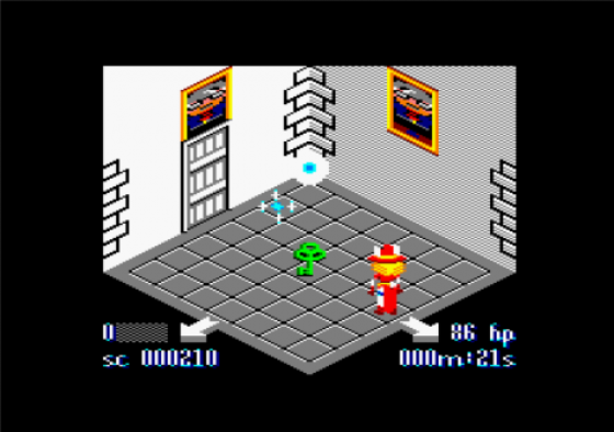 Dire Dare Screenshot 5 (Amstrad CPC464/664/6128)