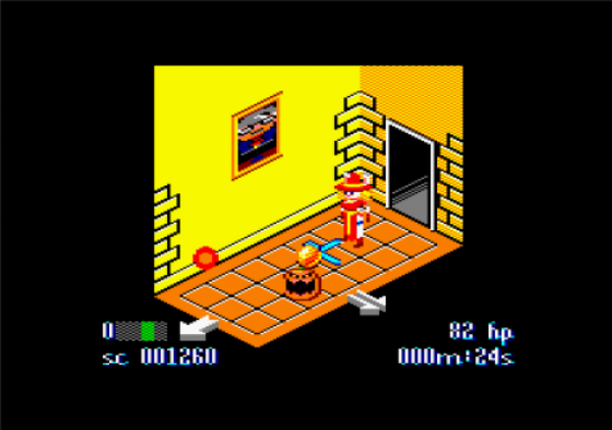 Dire Dare Screenshot 6 (Amstrad CPC464/664/6128)