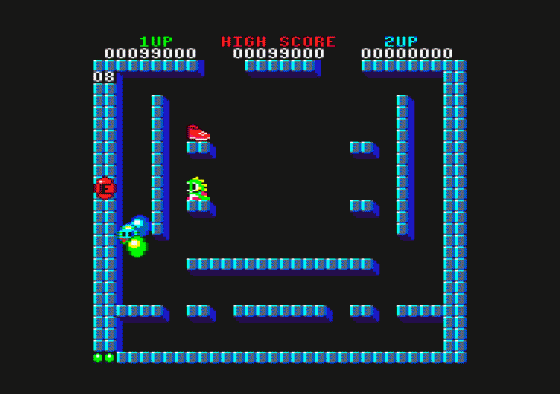 Bubble Bobble Screenshot 11 (Amstrad CPC464)