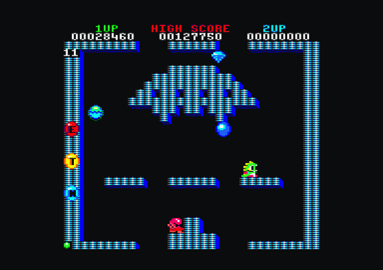 Bubble Bobble Screenshot 15 (Amstrad CPC464)