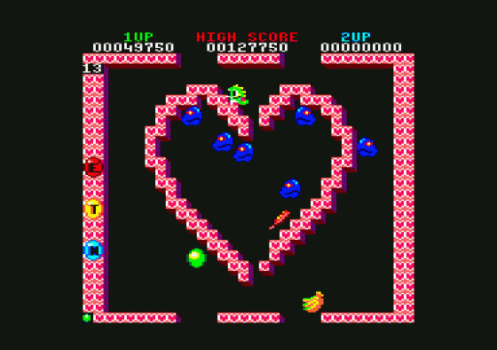 Bubble Bobble Screenshot 17 (Amstrad CPC464)