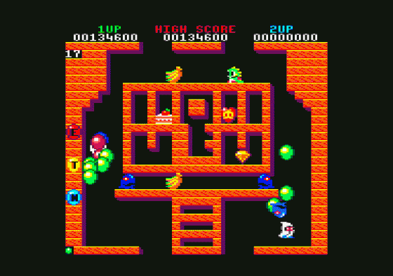 Bubble Bobble Screenshot 22 (Amstrad CPC464)