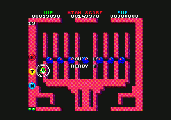 Bubble Bobble Screenshot 24 (Amstrad CPC464)