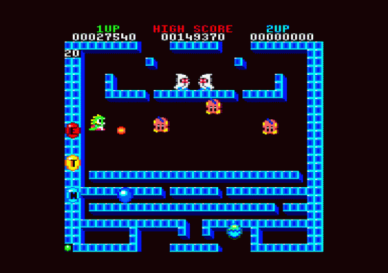 Bubble Bobble Screenshot 26 (Amstrad CPC464)