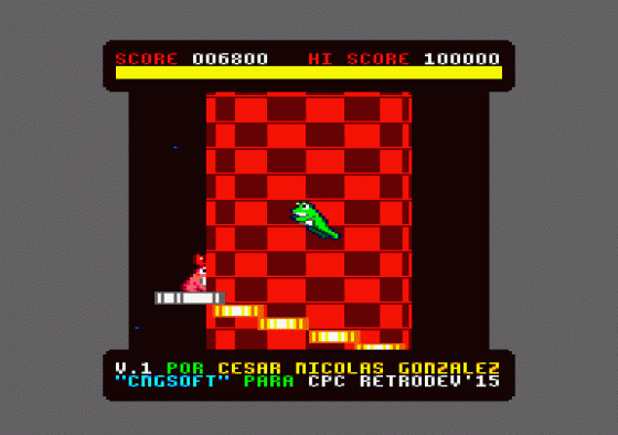 Frogalot Screenshot 7 (Amstrad CPC464)