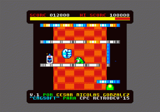 Frogalot Screenshot 9 (Amstrad CPC464)