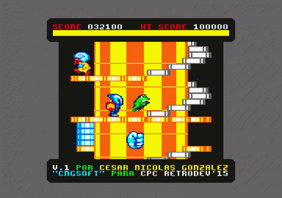 Frogalot Screenshot 12 (Amstrad CPC464)