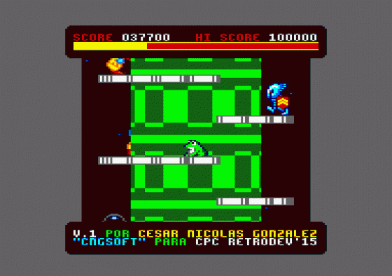 Frogalot Screenshot 17 (Amstrad CPC464)