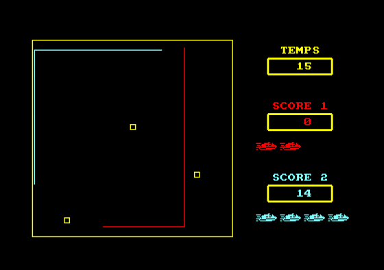 Night Boosters Screenshot 1 (Amstrad CPC464)