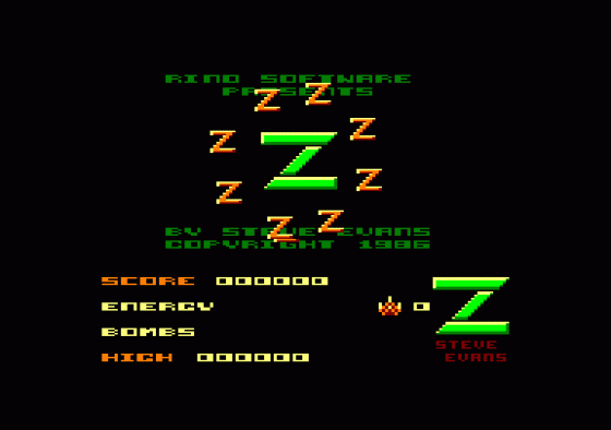 Z Comme Zark Davor Screenshot 5 (Amstrad CPC464)