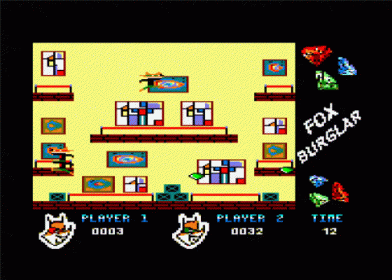 Fox Burglar Screenshot 7 (Amstrad CPC464)