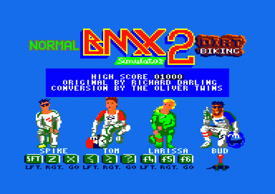 BMX Simulator 2 Screenshot 5 (Amstrad CPC464)