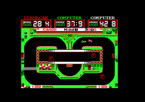 Grand Prix Simulator 2 Screenshot 5 (Amstrad CPC464)