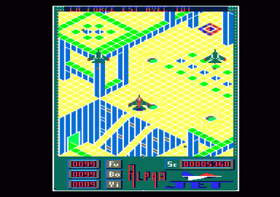 Alpha Jet Screenshot 6 (Amstrad CPC464)