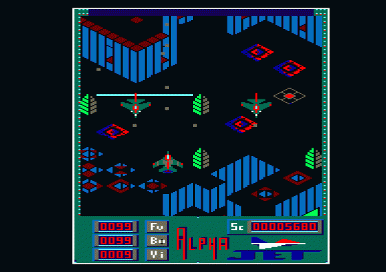 Alpha Jet Screenshot 7 (Amstrad CPC464)