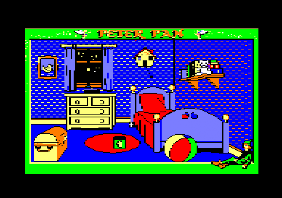 Peter Pan Screenshot 1 (Amstrad CPC464)