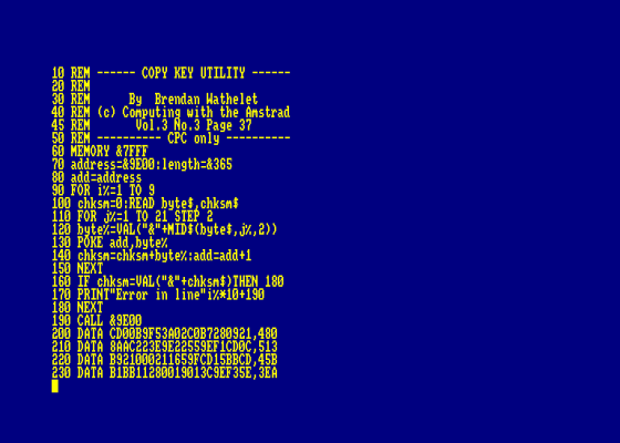 Copykey Screenshot