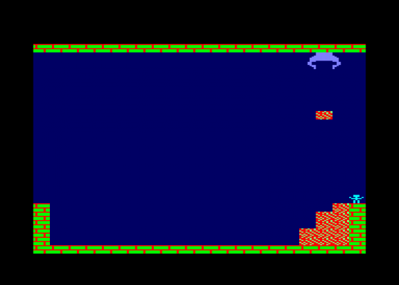 Crane Crawl Screenshot 1 (Amstrad CPC464)