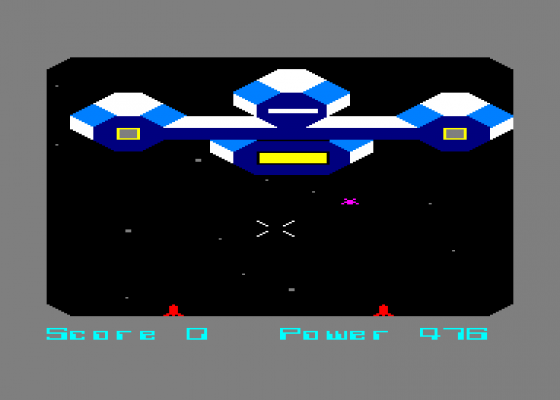Laser Base Screenshot 1 (Amstrad CPC464)