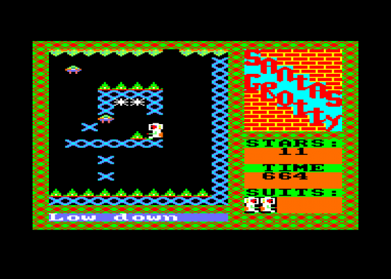 Santa's Grotty Screenshot 5 (Amstrad CPC464)