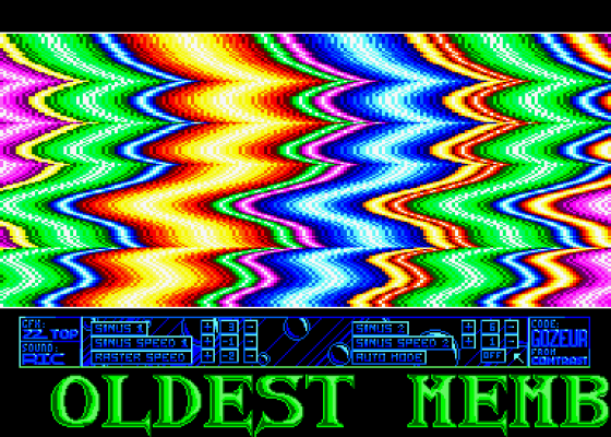 Plasma demo Screenshot 5 (Amstrad CPC464)